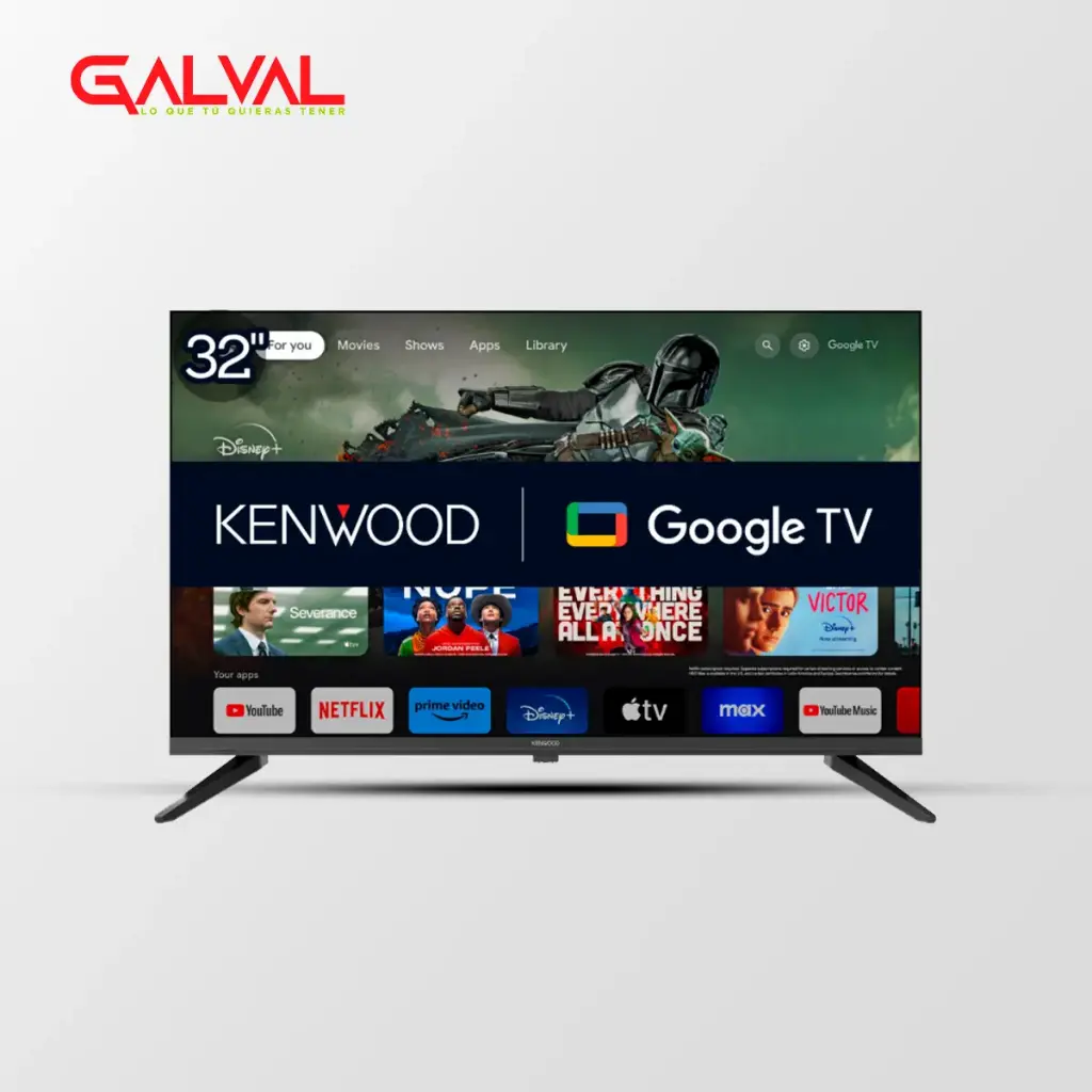 [LTK-K32B13G] Televisor Kenwood de 32″ HD Android TV 11